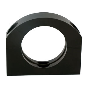 2" Black Billet O-Ring Clamp Oil Cooler Bracket