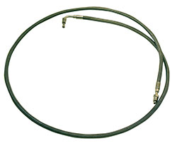 Hydraulic Stainless Steel Trim Hose Assemblies with Straight / 90 Degree Ends