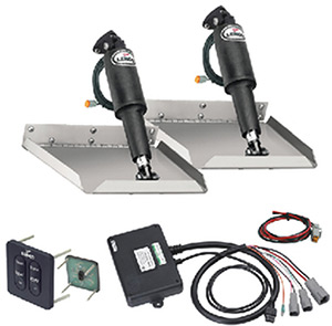 12" x 12" Edge Mount Electric Trim Tab Kit w/122 Switch"