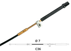 Mercury and Mercruiser Generation II Control Cable