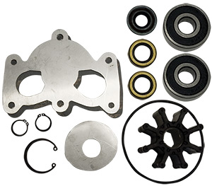 Deluxe Rebuild Kit for Gen 7 Sea Pump, Mercury 350, 496 and 502 Mag