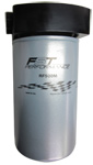 Black Anodized, HP High Volume Fuel Filter/Separator w/ FST Filter and Hardin Head Bracket