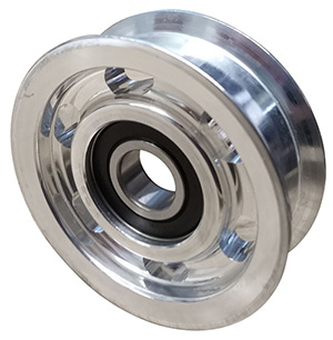 Billet Serpentine Idler Pulleys - 3-1/4" Smooth Idler Pulley