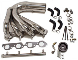 CMI 496 E-Top Satin Exhaust Header Systems