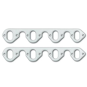 1410 style FACTORY PERFOMANCE BBC BIG BLOCK CHEVY EXHAUST GASKETS 1 PAIR SQUARE