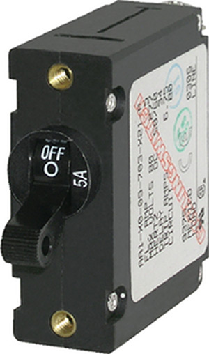 Circuit Breaker Aa1 15 Amp Black