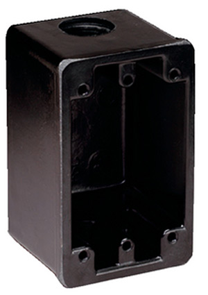 Marinco 6080 Black Non-Metallic Fs Box