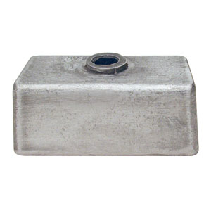 Aluminum Anode- For 155 HP (1987-1990) & 250 HP (1991-1998)