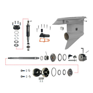 Complete V4 Gearcase Assembly Kit