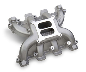 Holley Dual Plane Intake Manifold - GM LS1/LS2/LS6