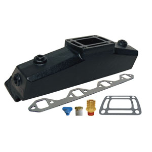 Speedmaster Billet Aluminum Fuel Injector Rail Kit For Ford 302/351 Windsor – OEM Angled, Black