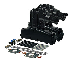 thumbnail image 2 of Wet Joint Exhaust Manifold Riser Elbow – MerCruiser 4.3L 5.0L 5.7L 305 350 V8 2 of 3