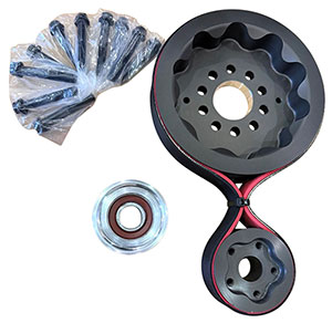 Belak Marine 450R Pulley Kit with Idler and Belt