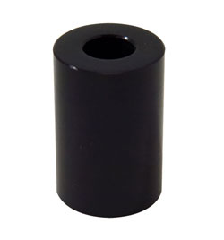 Black Anodized Aluminum Bolt Spacer