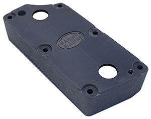 13 Plate Cast Oil Cooler Cover, Port Side