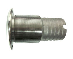 1-1/2" Slip-On Hose Stainless Steel Water Discharge Fitting