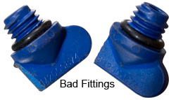 Bulk Package Of (12) Marine Exhaust Manifold Drain Plugs Compatible With Mercruiser