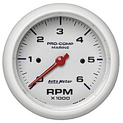Autometer 4-5/8" 6000 RPM Pro-Comp Tachometer