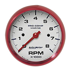 Autometer 3-3/8" 8000 RPM Pro-Comp Tachometer