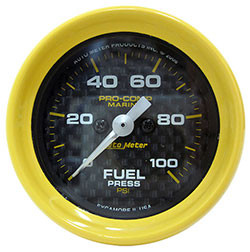 Autometer 2-1/16" Fuel Pressure Gauge 0-100PSI