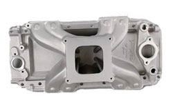 oval port manifold chevy block hardin marine intake