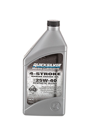 8M0078622 FC-W 4-Stroke Synthetic Blend 25W-40 Marine Engine Oil