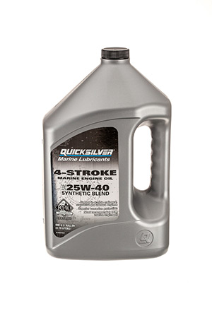 8M0078623 FC-W 4-Stroke Synthetic Blend 25W-40 Marine Engine Oil