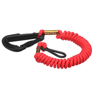 8M0164891 Emergency Stop Switch Marine Safety Lanyard, Bright Red Finish, 54-Inch