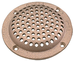 3" Round Bronze Strainer"