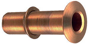 Thru Hull Connector 1" Bronze"