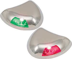 Horizontal Mount Led Side Lights, Pair