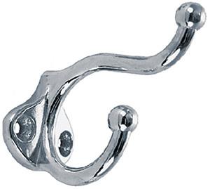 Hook Coat 3" Chrome"