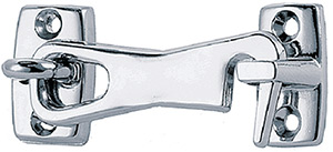 2" Door Hook Chrome Plated Zinc"