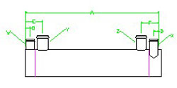 Large Cabin Heat, size:5 x 24, 3677 sq in, copper tubes