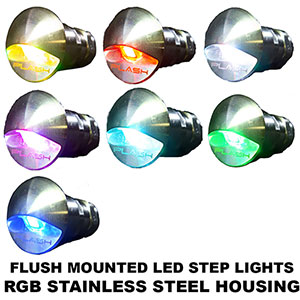 Plash Flush Mount Step Lights