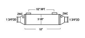 Replacement Oil Cooler MPC-113-1113-Caterpillar-113-1113