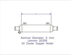 Replacement Oil Cooler MPC-2C207-Lehman