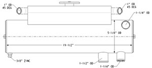Heat Exchanger MPC-72114-Mercruiser-72114
