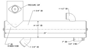 Heat Exchanger MPC-841712SB-Volvo-841712SB