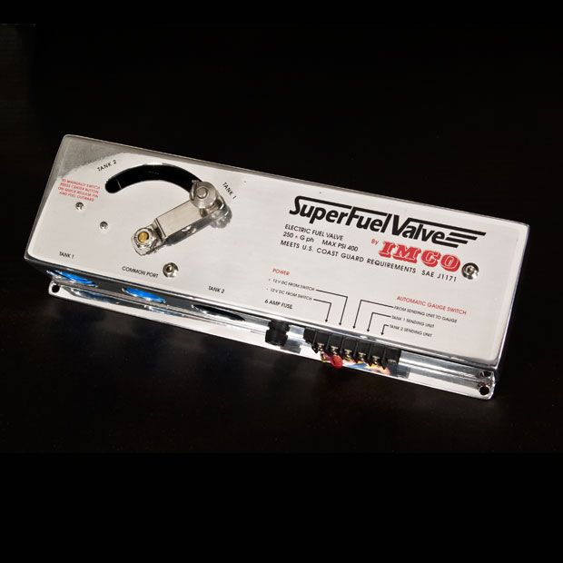 Hardin Marine - 3 Port Polished SuperFuel Valve