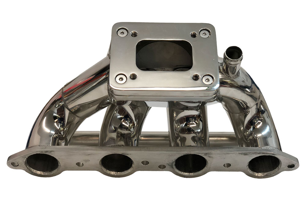 Hardin Marine - Cyclone Header System For GM LS with Turbo Adapter Flange
