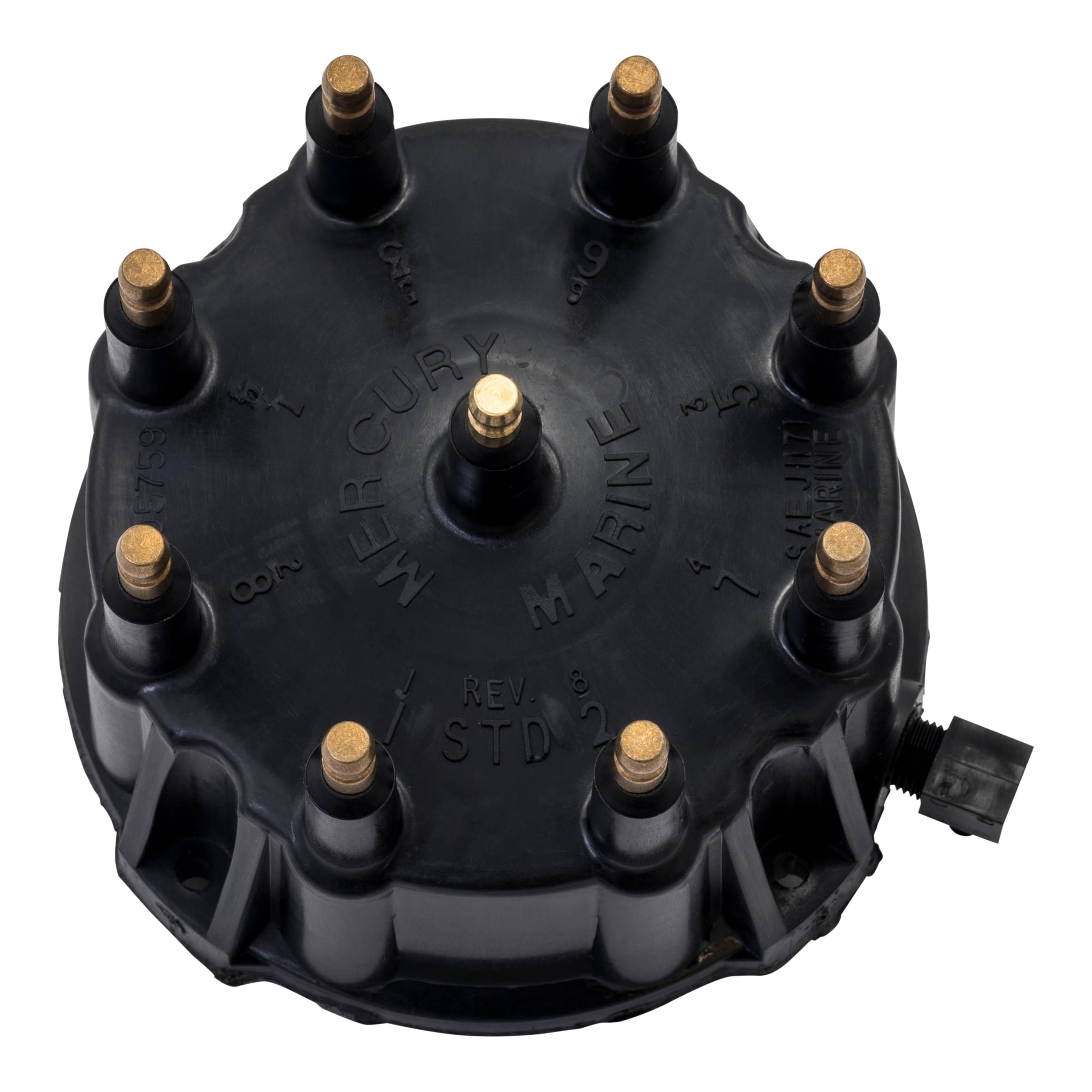 V-8 MerCruiser Engines Made by General Motors with Thunderbolt IV and V HEI Ignition Systems Quicksilver Distributor Cap Kit 805759Q01 for Marinized