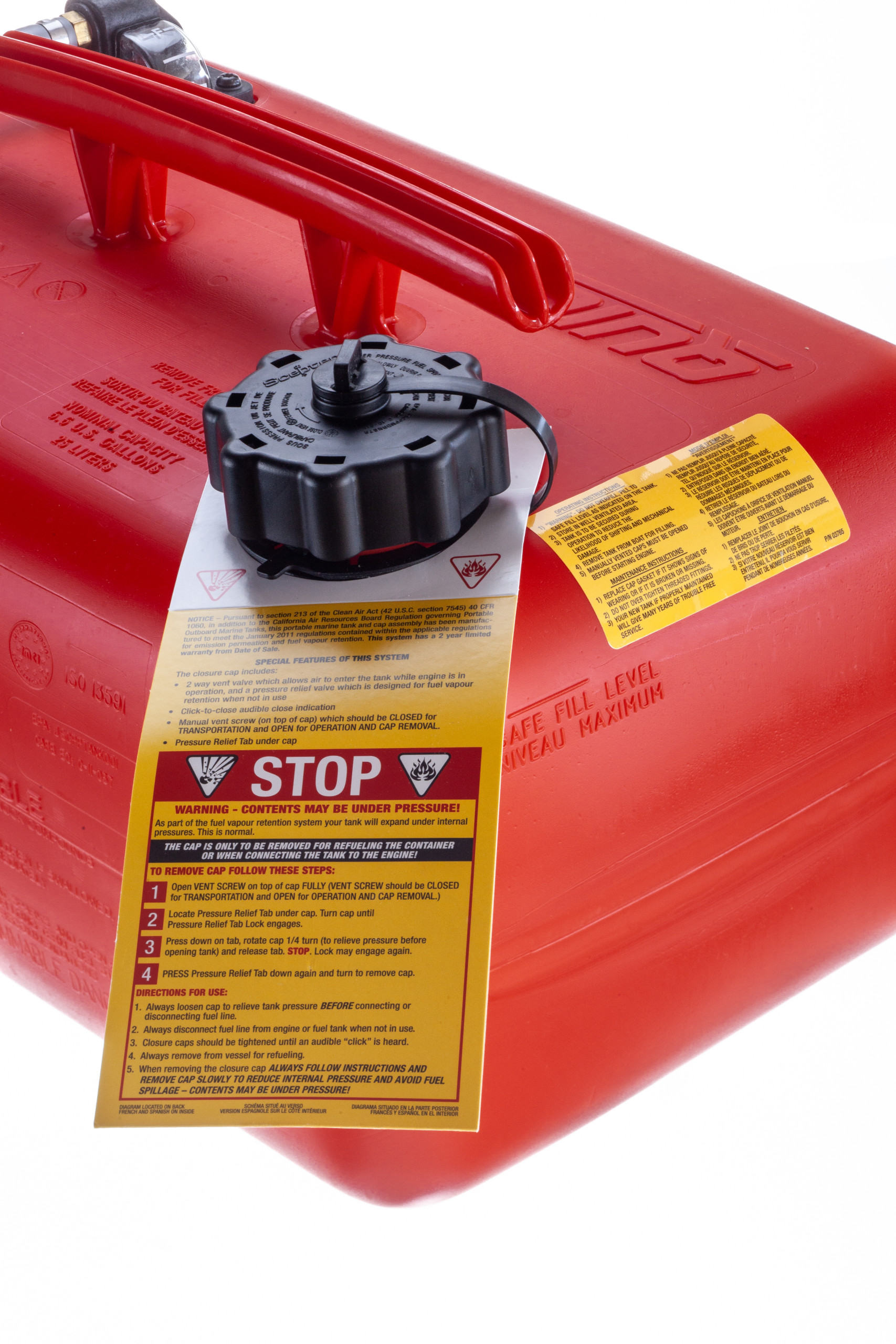 Hardin Marine - 6.6 Gallon Portable Fuel Tank 8M0054600