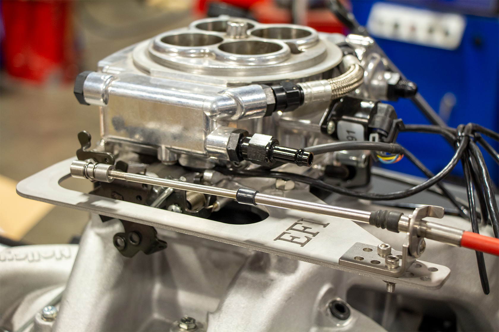 FITECH Throttle/Kickdown Cable Bracket — Kickdown Rods, 60 OFF