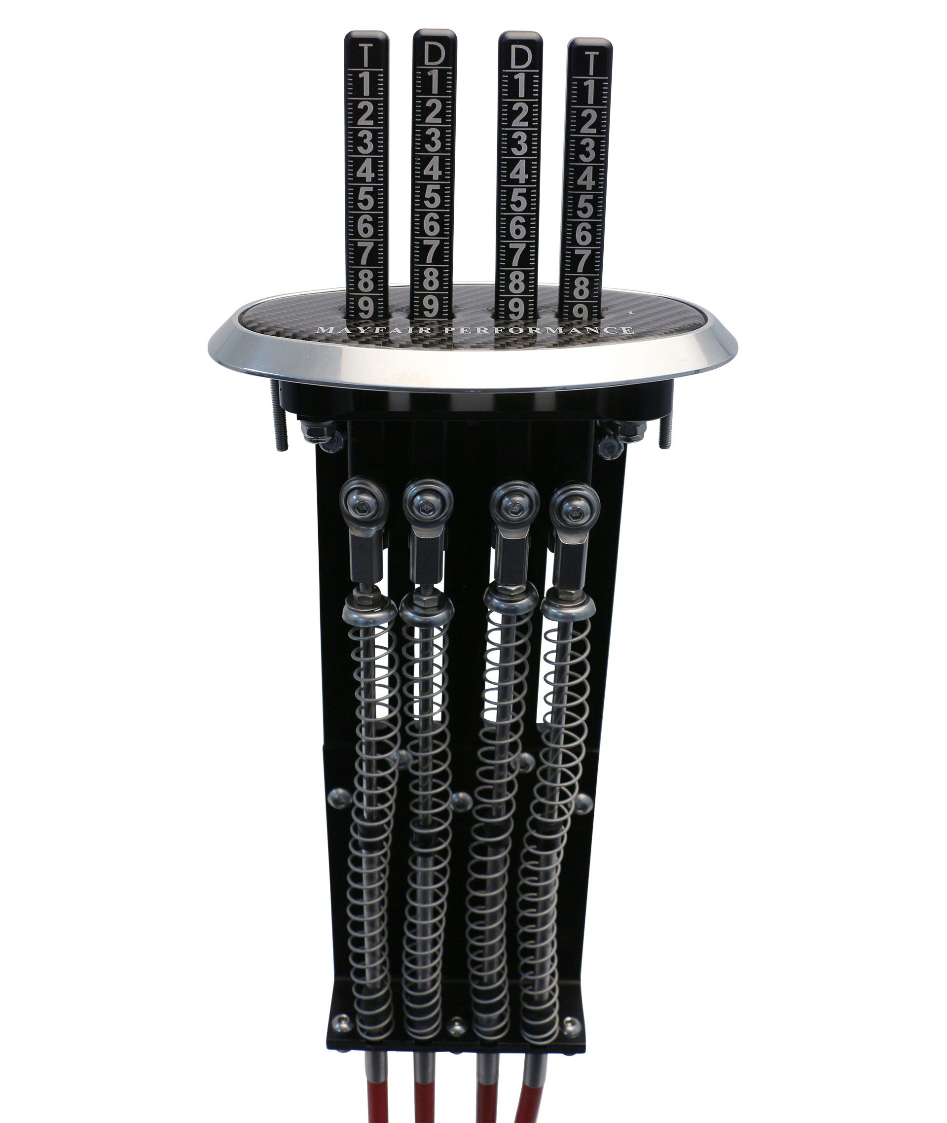 Hardin Marine - Four Stick Mechanical Heads Up Trim Indicators