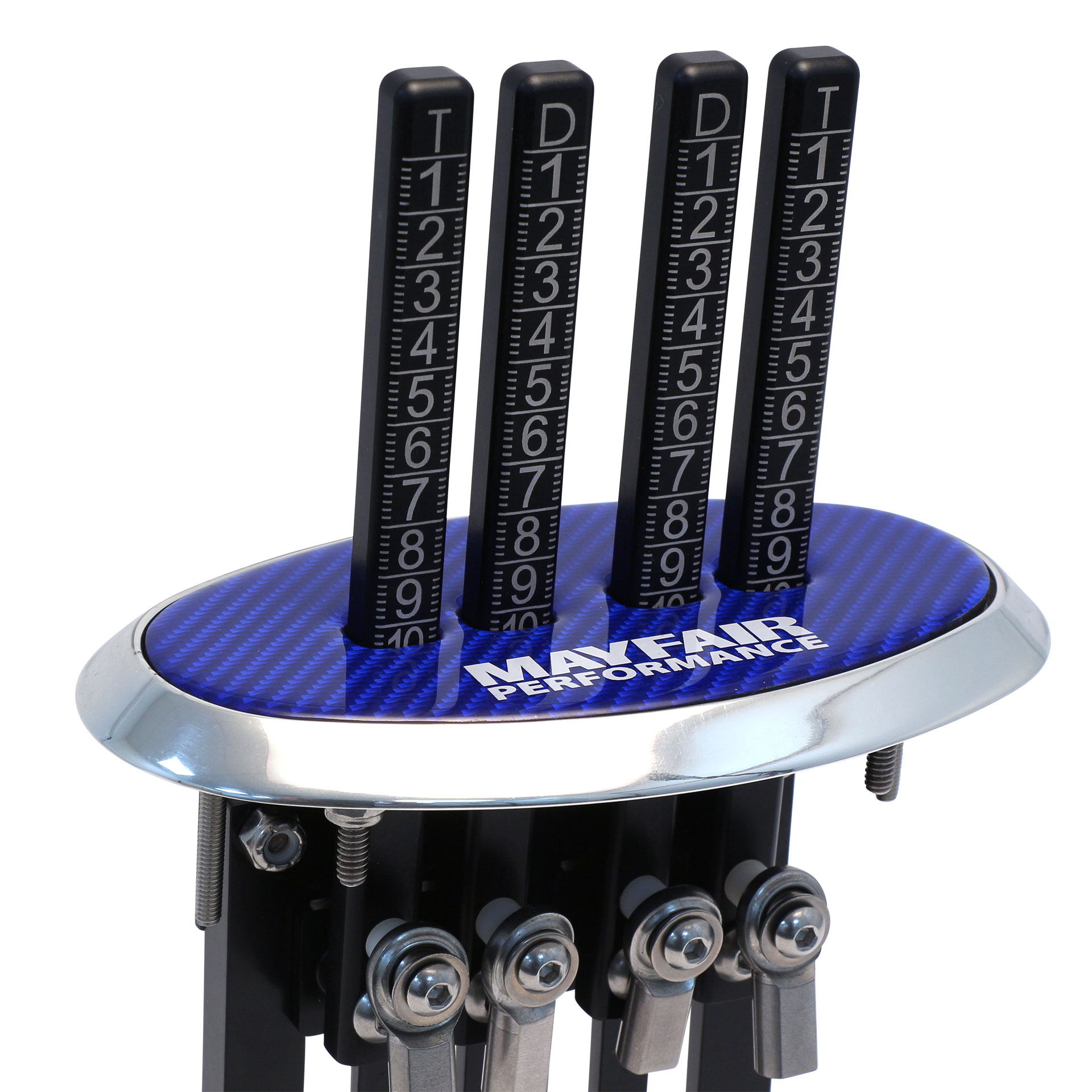 Hardin Marine - Four Stick Mechanical Heads Up Trim Indicators