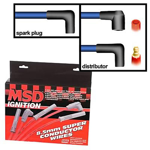 MSD 8.5 MM Spark Plug Wire Set - Hardin Marine