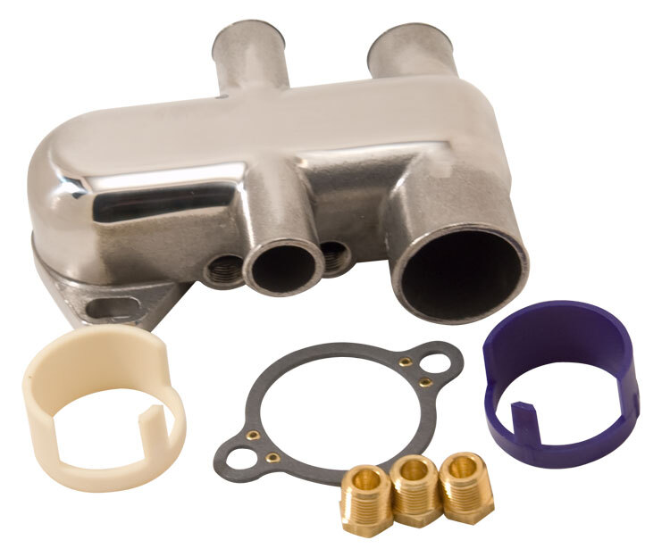 ホットシーズン Stainless Steel Thermostat Housing - Hardin Marine