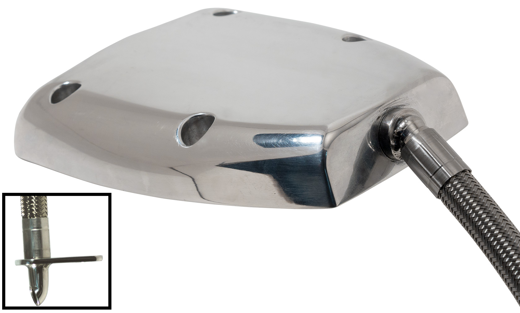 Stainless Steel "Sport Tech" Outdrive Cooling Shower Hardin Marine