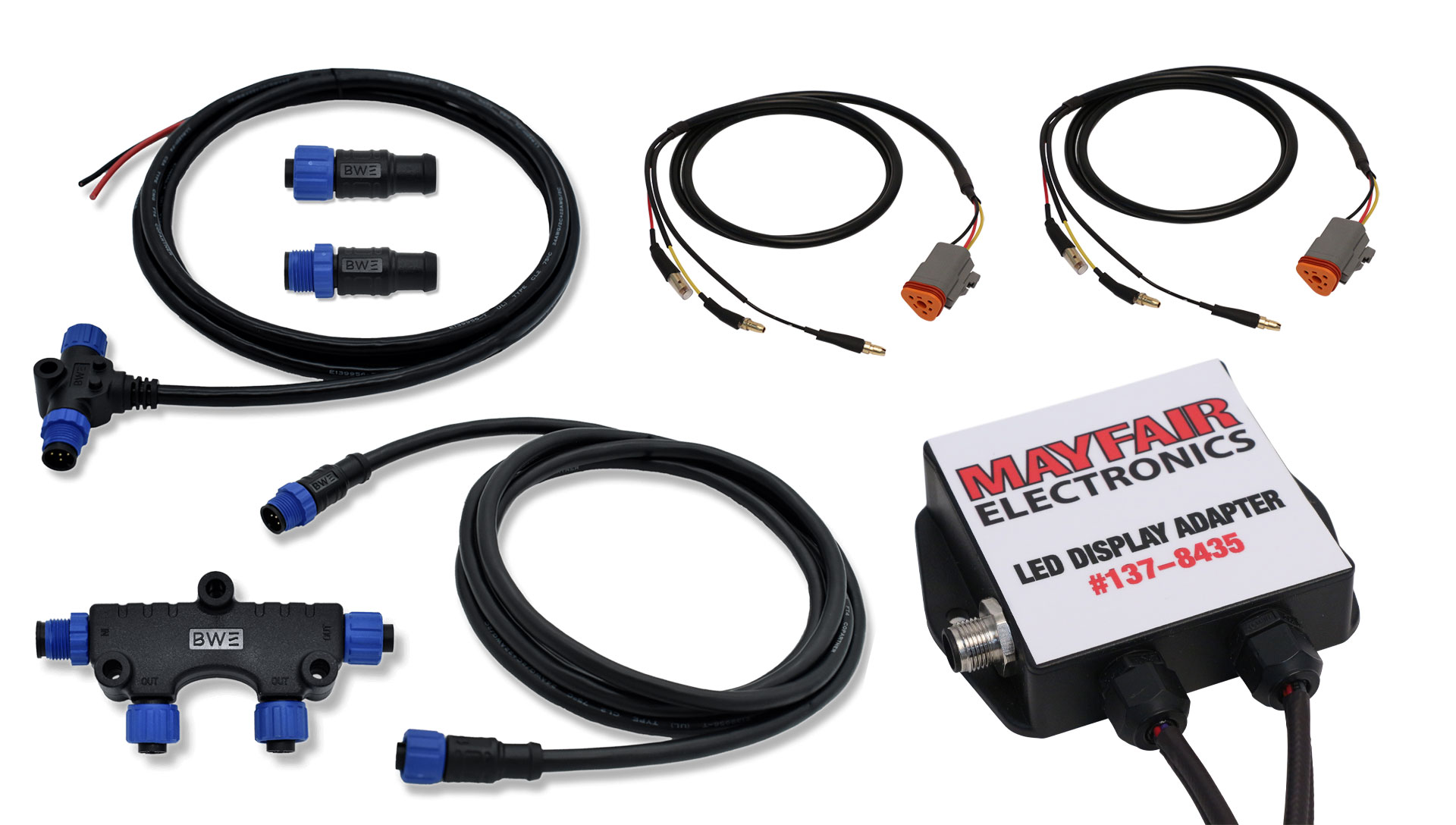 Hardin Marine - Mayfair LED Adapter Kit for Mercury Trim Tabs